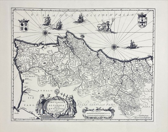 PORTUGAL. PORTUGALLIA E ALGARBIA. 1647